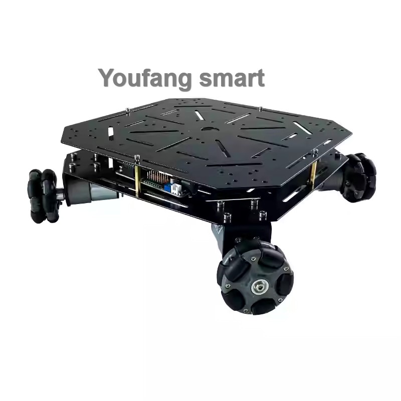 Omni Wheel - Châssis de voiture robot omnidirectionnel 4x4