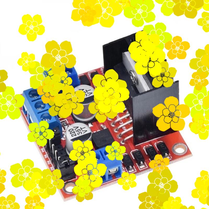 Motor Driver L298N - 1/2/5 pièces L298N Module de carte