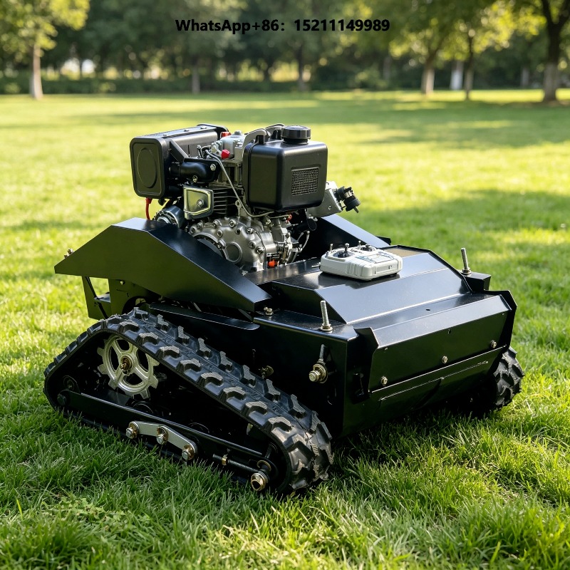 Robot Track - Coupe-herbe à lame rotative, moteur 4