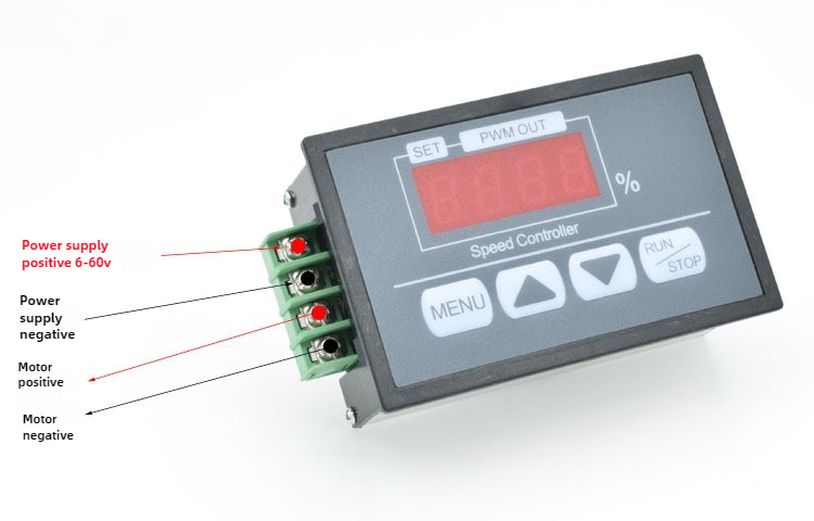 Contrôleur de vitesse de moteu - Dc Motor 12V avis et prix