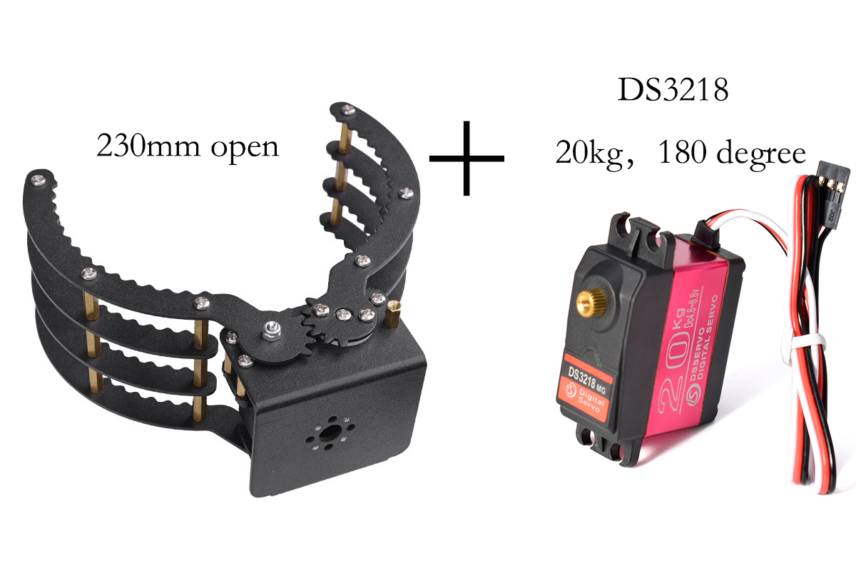 Pinces mécaniques à ouverture  - Robot Arm Kit avis et prix
