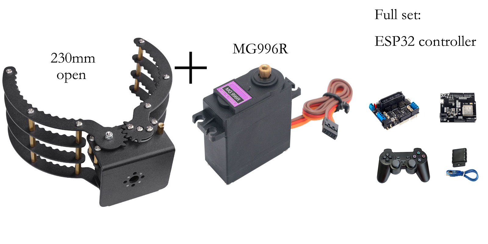 Pinces mécaniques à ouverture  - Robot Arm Kit avis et prix